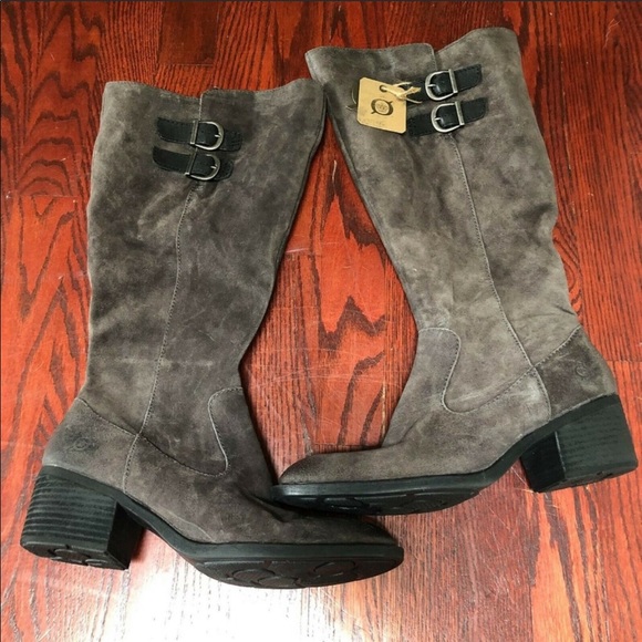 Born Shoes - Born Womens Basil Knee High Boots 10M